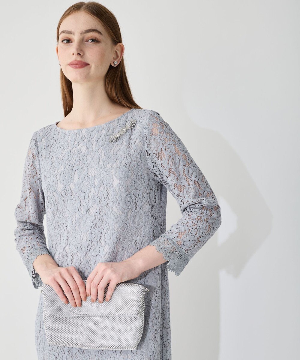 23区 L 【APPLAUDIR】モールフラワーレース ドレス 