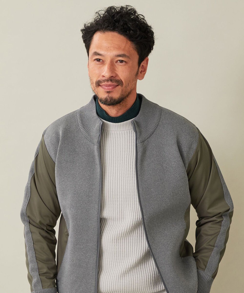 23区GOLF 【23Fondation/MEN】ワッフル ニット 