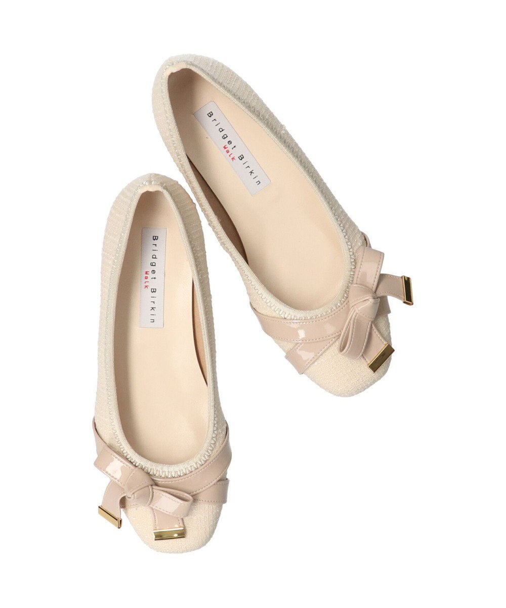 Bridget Birkin 【Bridget Birkin walk】エナメルリボンコンフォートパンプス 