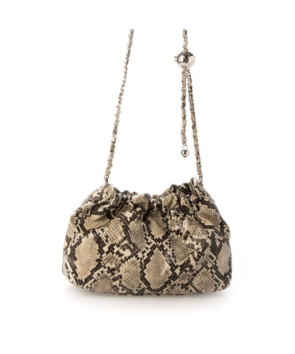 UNBILLION カシュカシュ cachecache / 口元ギャザーチェーンショルダー 