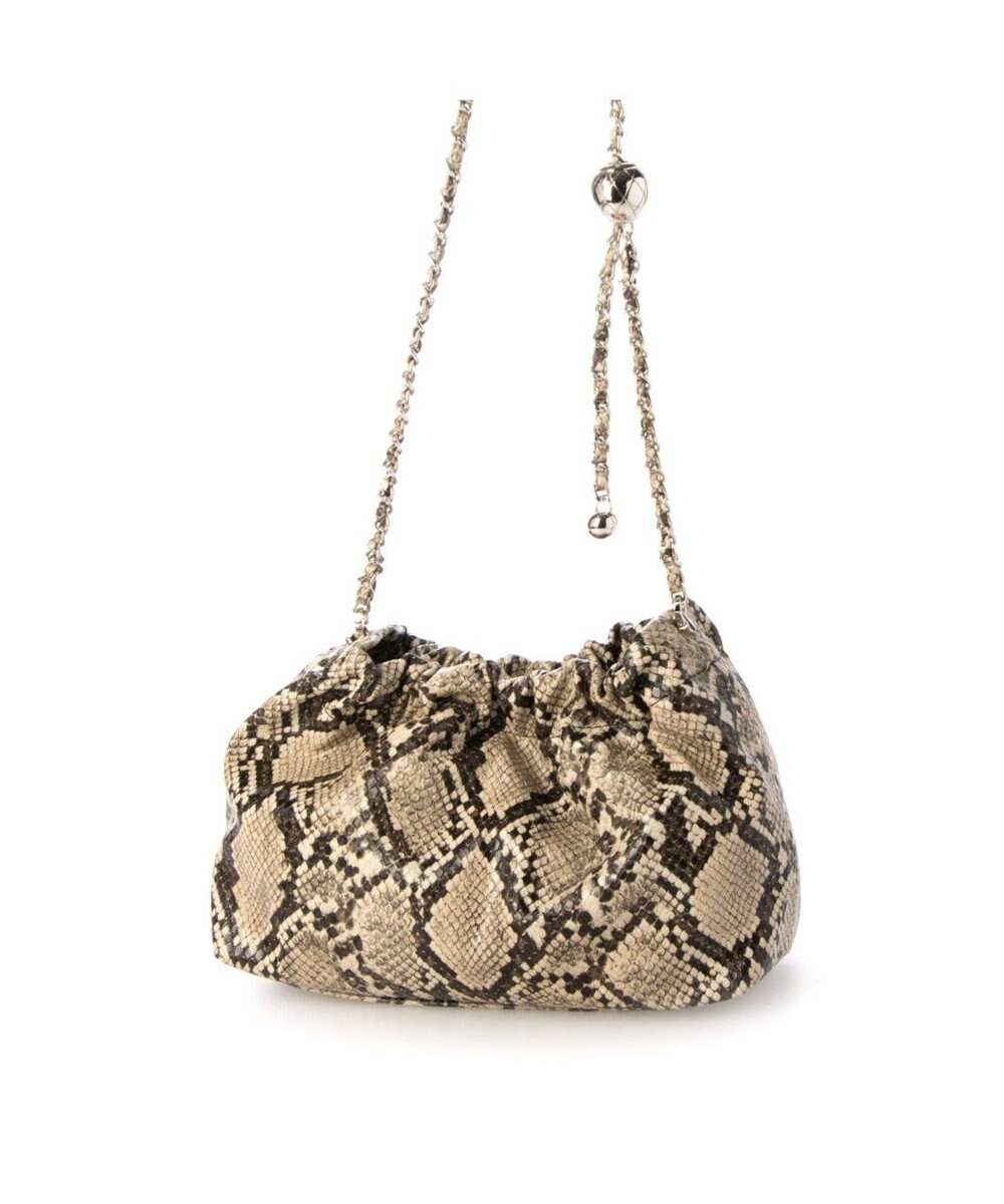 UNBILLION カシュカシュ cachecache / 口元ギャザーチェーンショルダー 