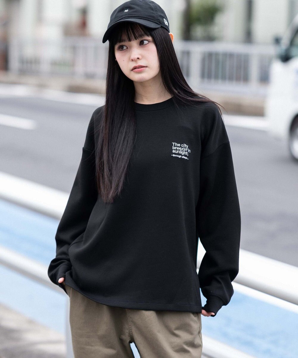 WEGO 【ユニセックス着用ITEM/MLサイズ展開】ガールプリントT（LS） 
