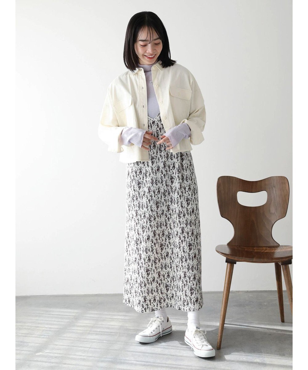 Green Parks 前後２ｗａｙ　プリーツキャミワンピース 