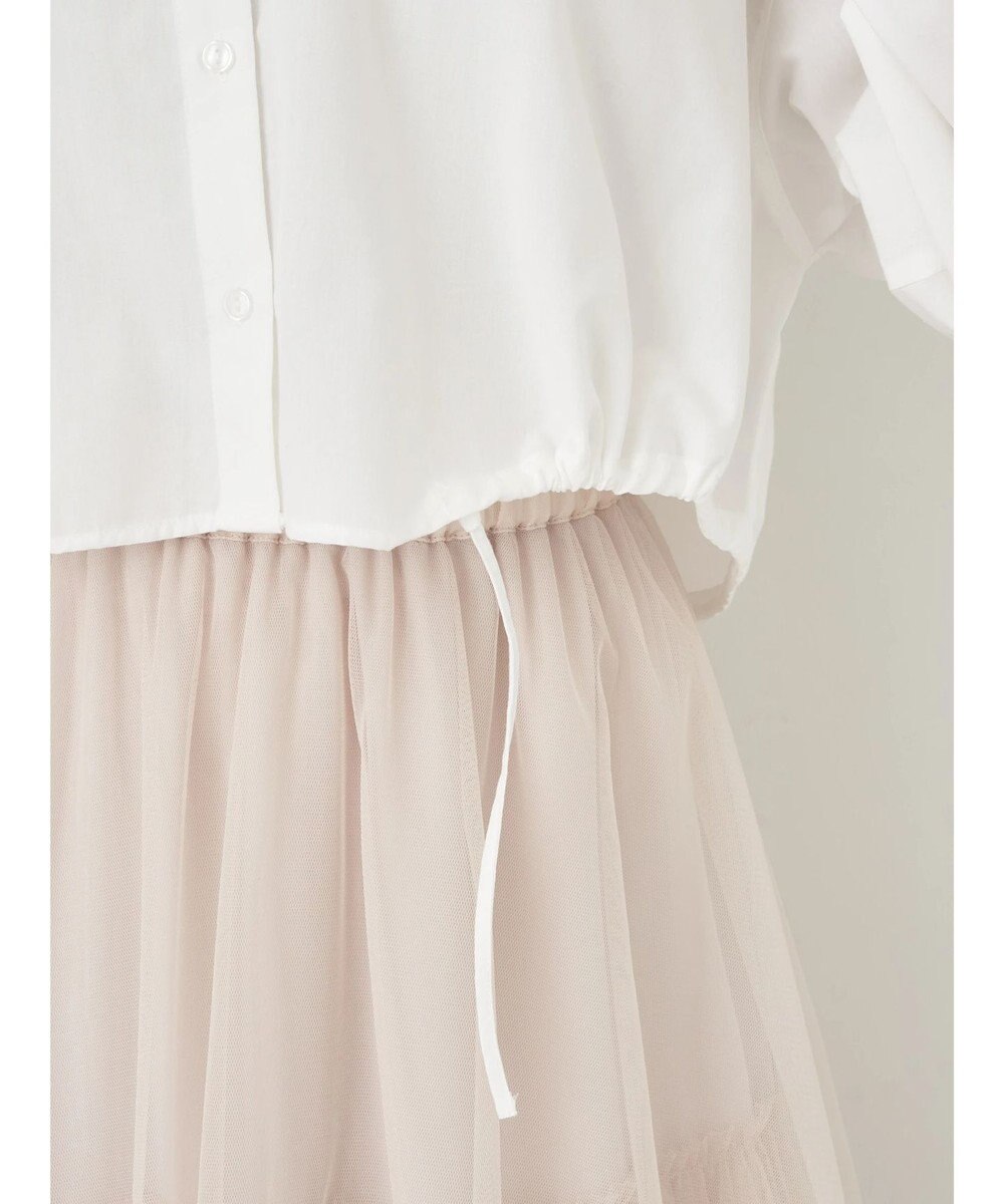 earth music&ecology ドロストヘムショートシャツ 