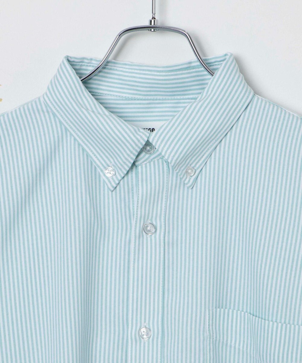 WEGO 【ユニセックス着用ITEM/シワになりにくい】イージーケアオックスフォードシャツ（S） 