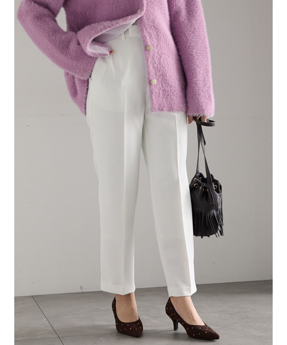 Te chichi ダブルクロスペンシルパンツ《2025winter catalog item》 