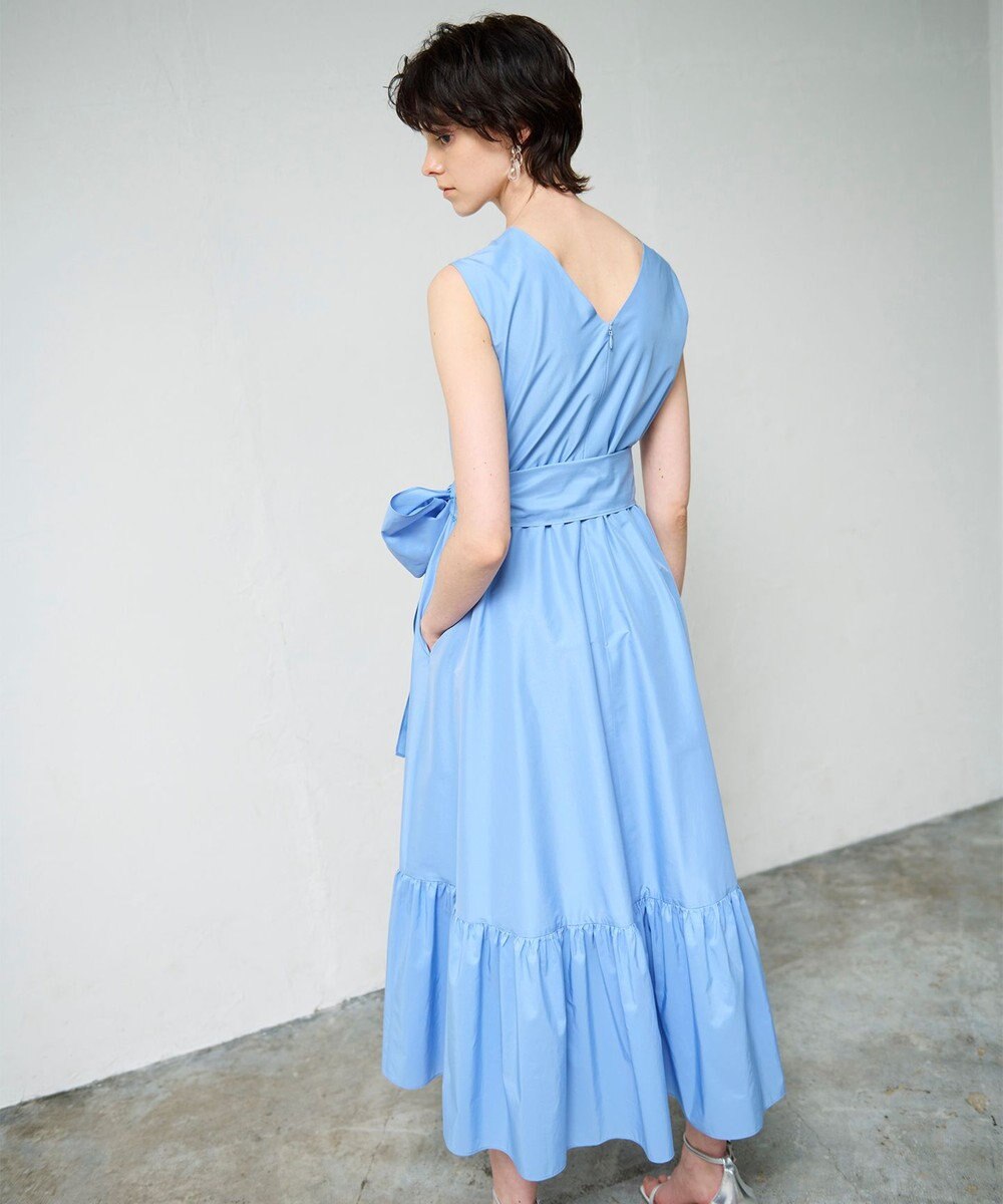 GRACE CONTINENTAL ライトタフタドレス 