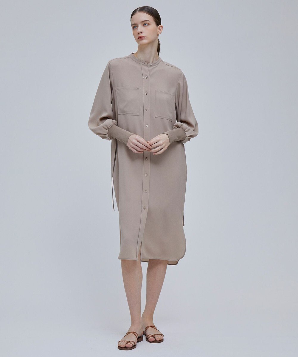 BEIGE， FLEUR / シャツドレス 