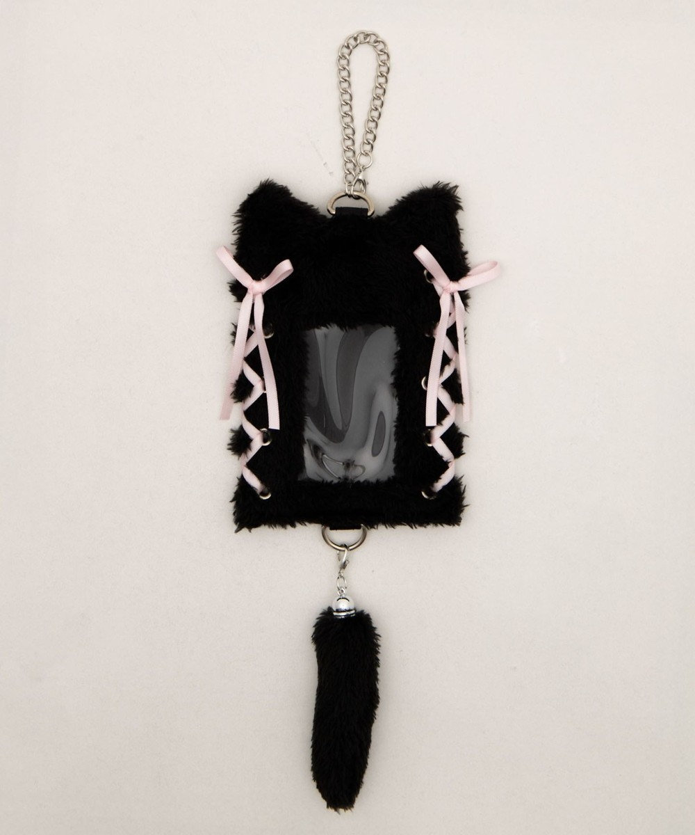 WEGO 【痛バ＆推し活グッズ】なりきりネコカードホルダーキーホルダー 