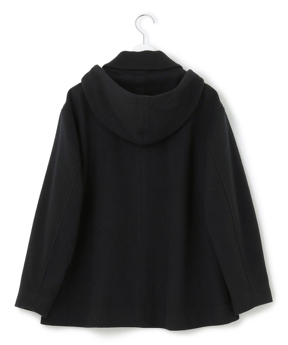 J.PRESS YORK STREET 【WOMEN】2wayショートウールアンゴラビーバー コート 