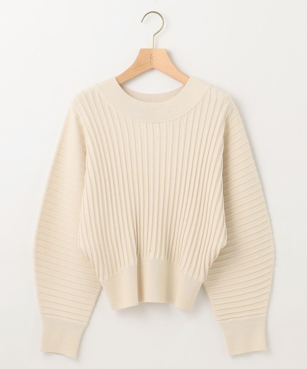 組曲 【手洗い可】ELENAスパンコールドルマン ニット 