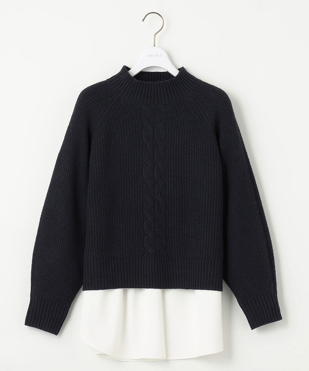 ANY SIS 【2SET】ニットレイヤード セット 