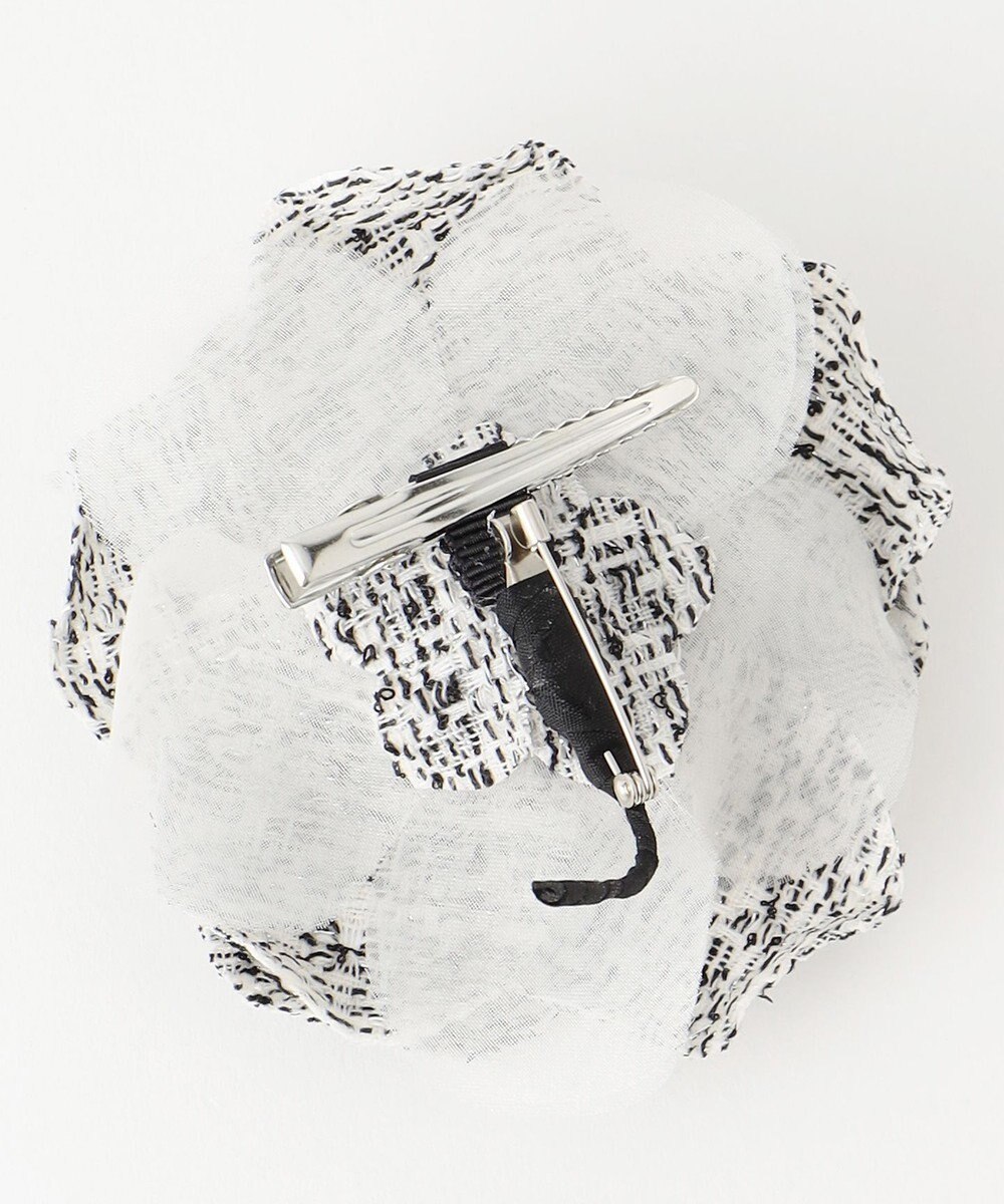 23区 シャイン ツイード コサージュ 