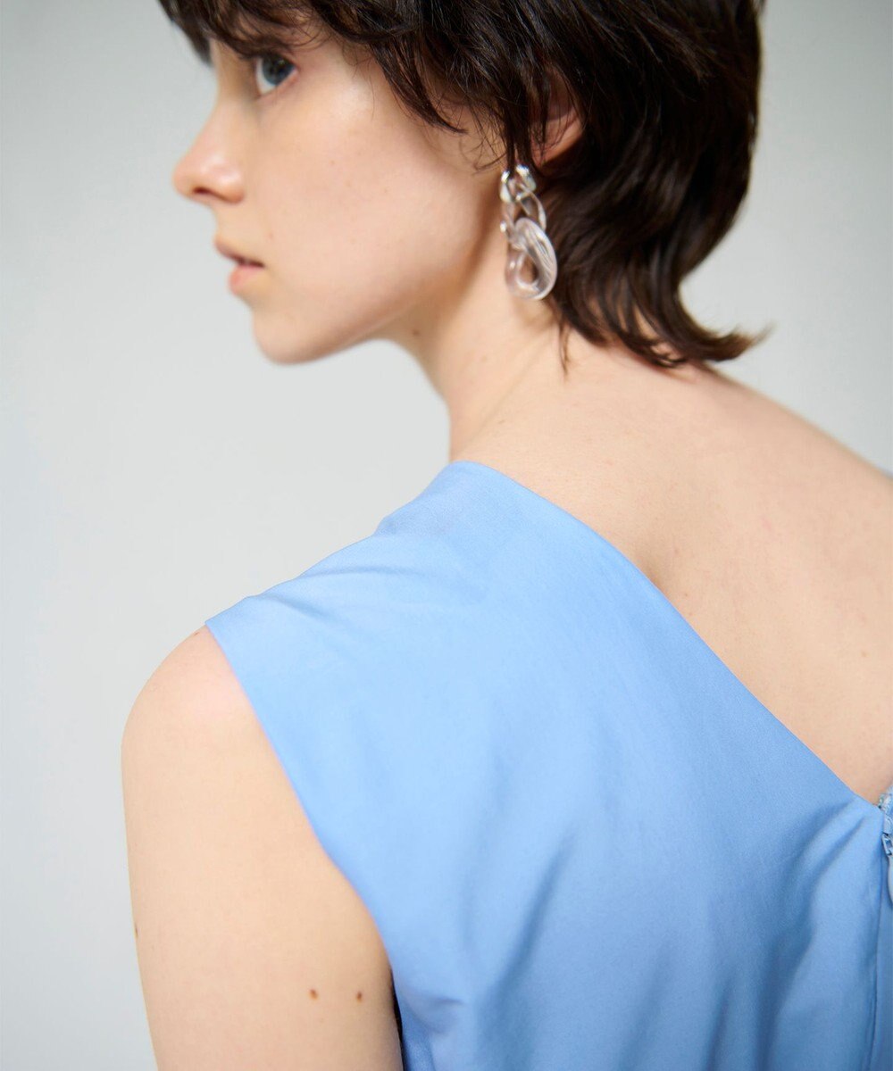 GRACE CONTINENTAL ライトタフタドレス 