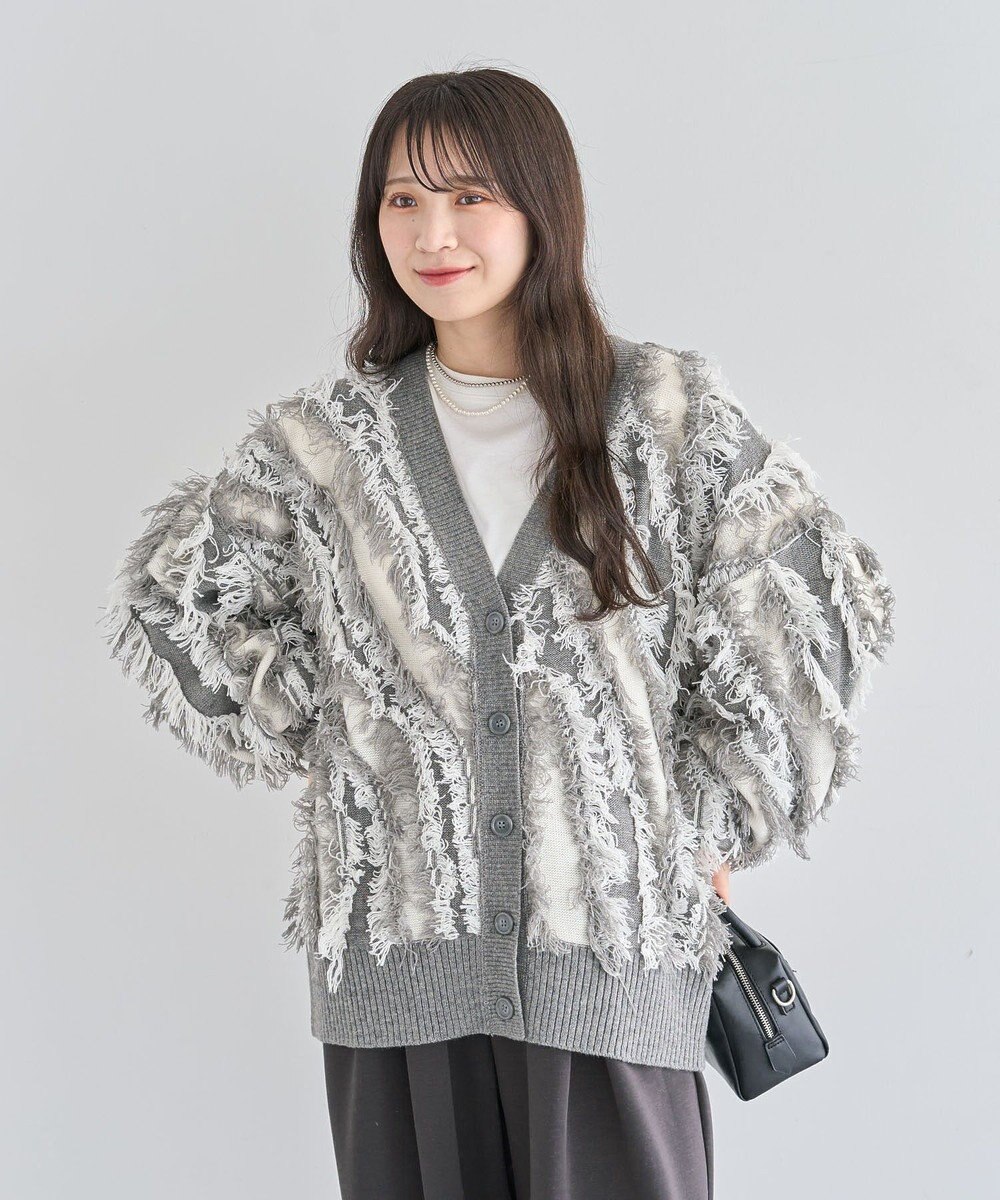 Green Parks ・ＥＬＥＮＣＡＲＥ　ＤＵＥ　フリンジジャカードカーテ 