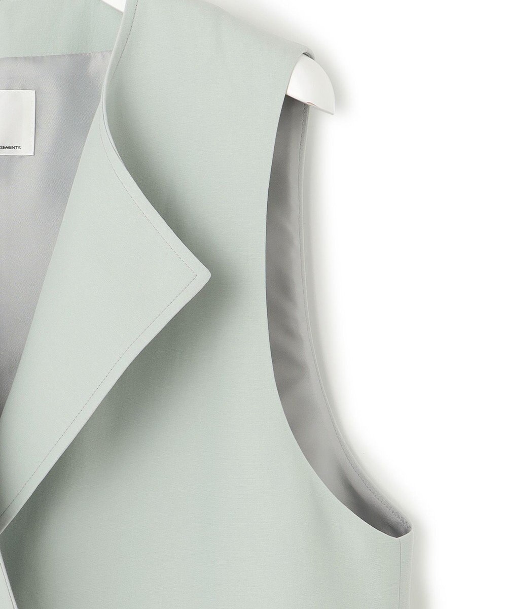 23区 S ハイカウントライトクロス ジレ 