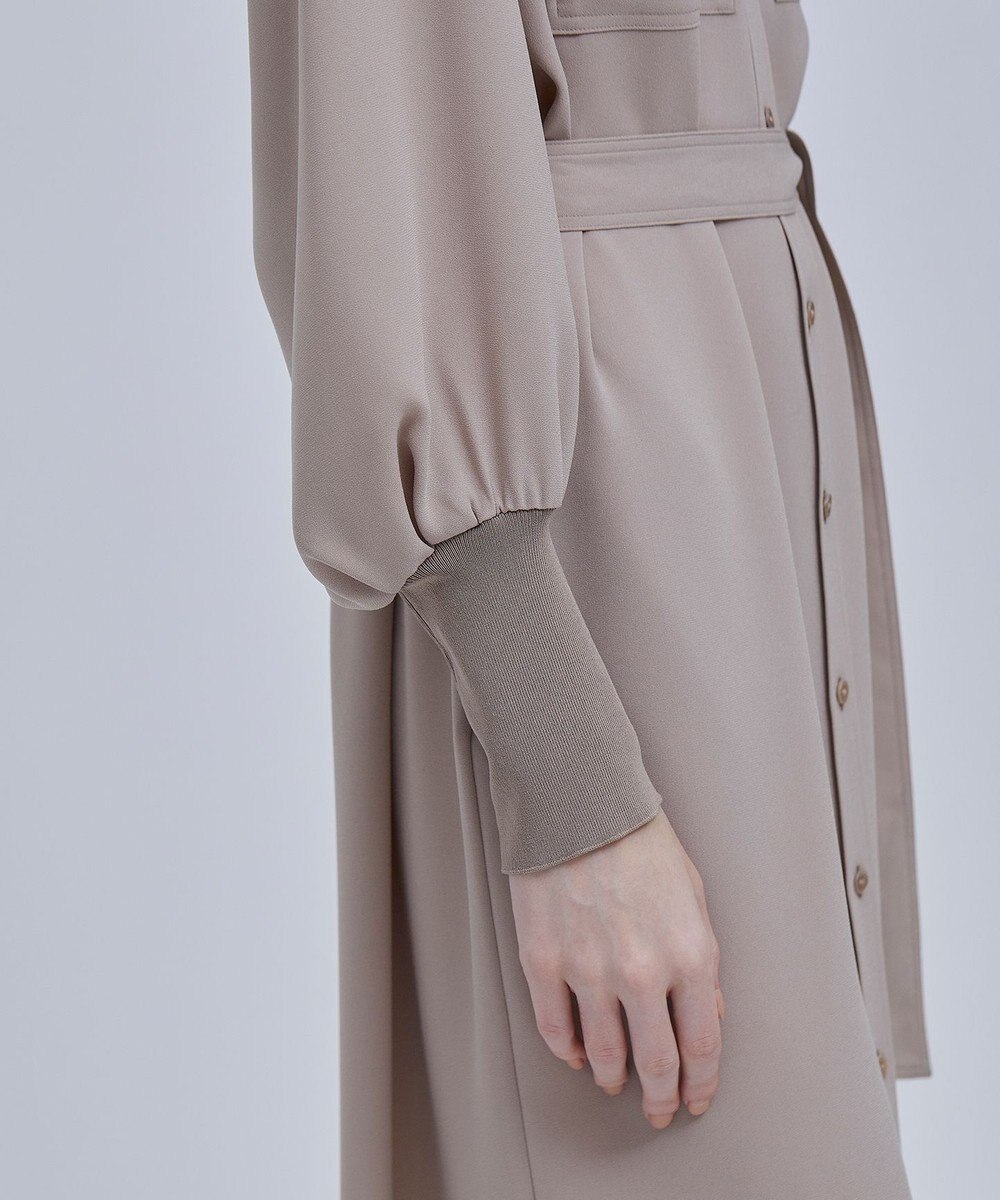 BEIGE， FLEUR / シャツドレス 