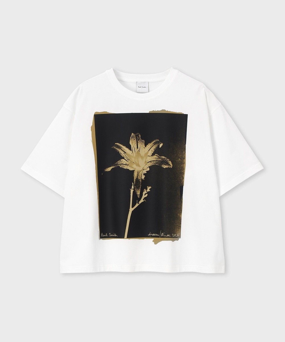 Paul Smith フローラル フォトプリント 半袖Tシャツ 