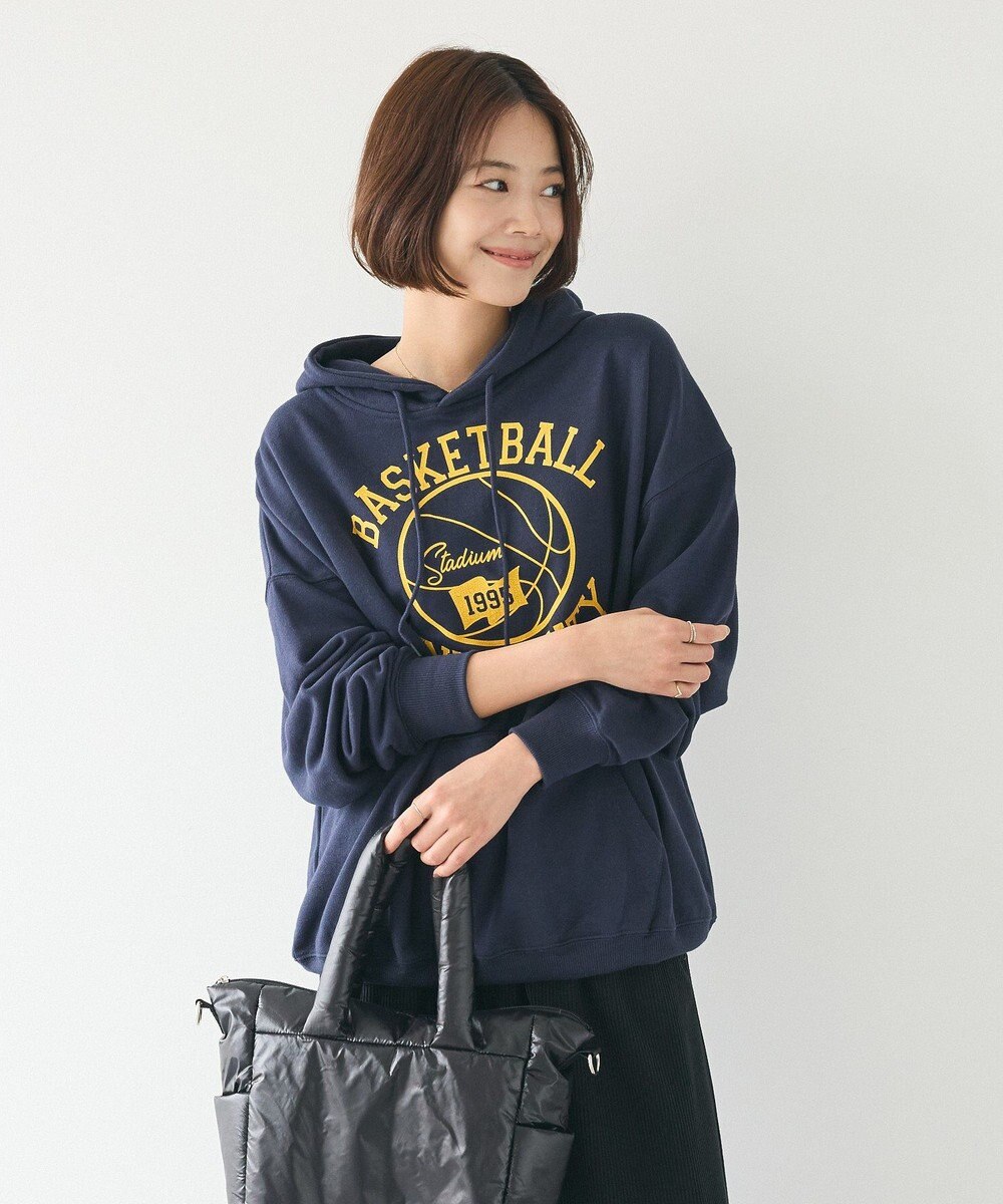 CRAFT STANDARD BOUTIQUE 【ユニセックス】裏毛プリントパーカー 