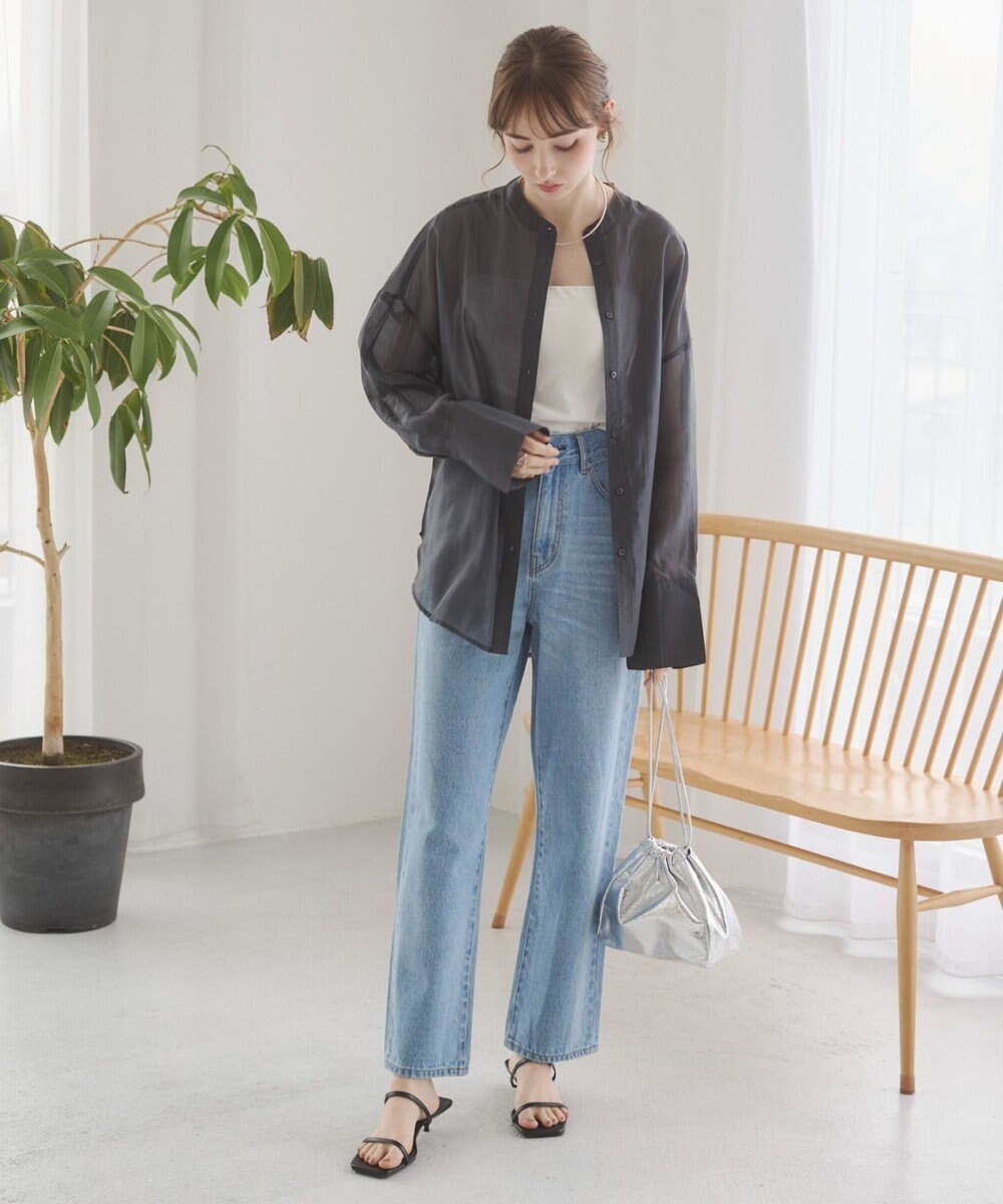 WEGO 【ANGIE VINTAGE】シアーシャツ 