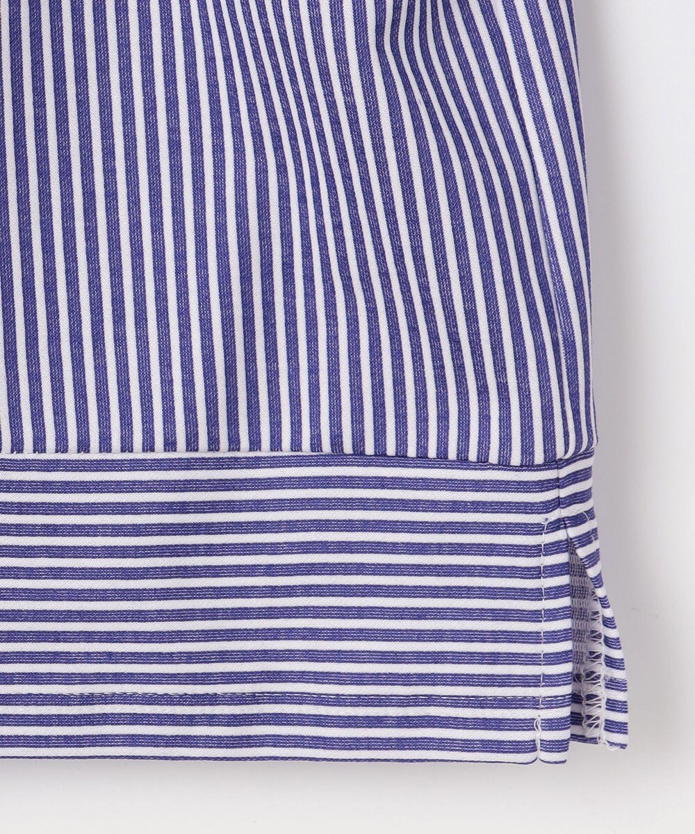 J.PRESS LADIES S 【WEB限定カラーあり】ストライプジャカード フロントタック カットソー 