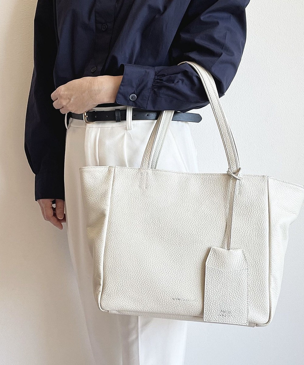 Hekhèr Le Style de Vie 【日本製 / A4サイズ対応/セレモニーにも】シュリンクレザー トートバッグ 