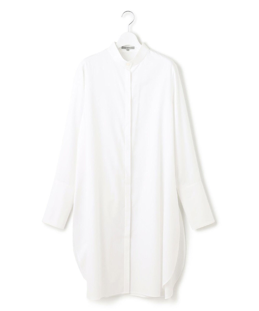 23区 【23区 lab.】ハイカウントコットン シャツ ワンピース 