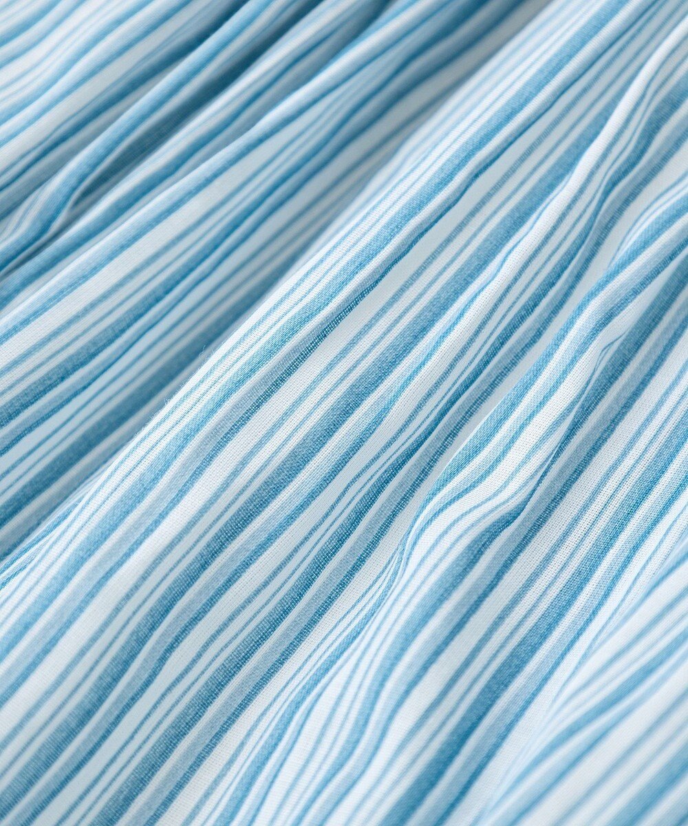 Green Parks Ｉ　ラウンド切替柄ギャザーボイルスカート 