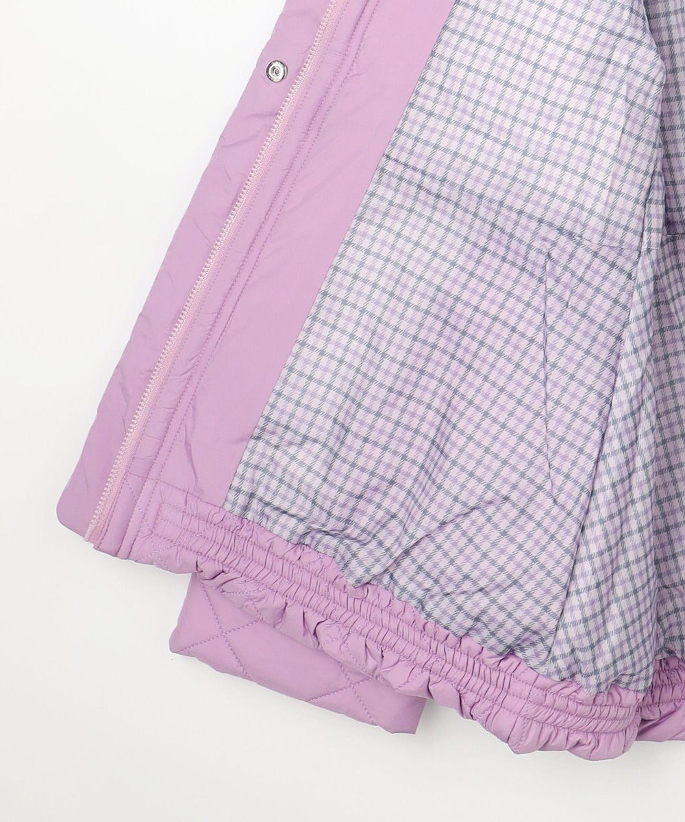 組曲 KIDS 【150-170㎝】マフラー付き中綿キルト アウター 