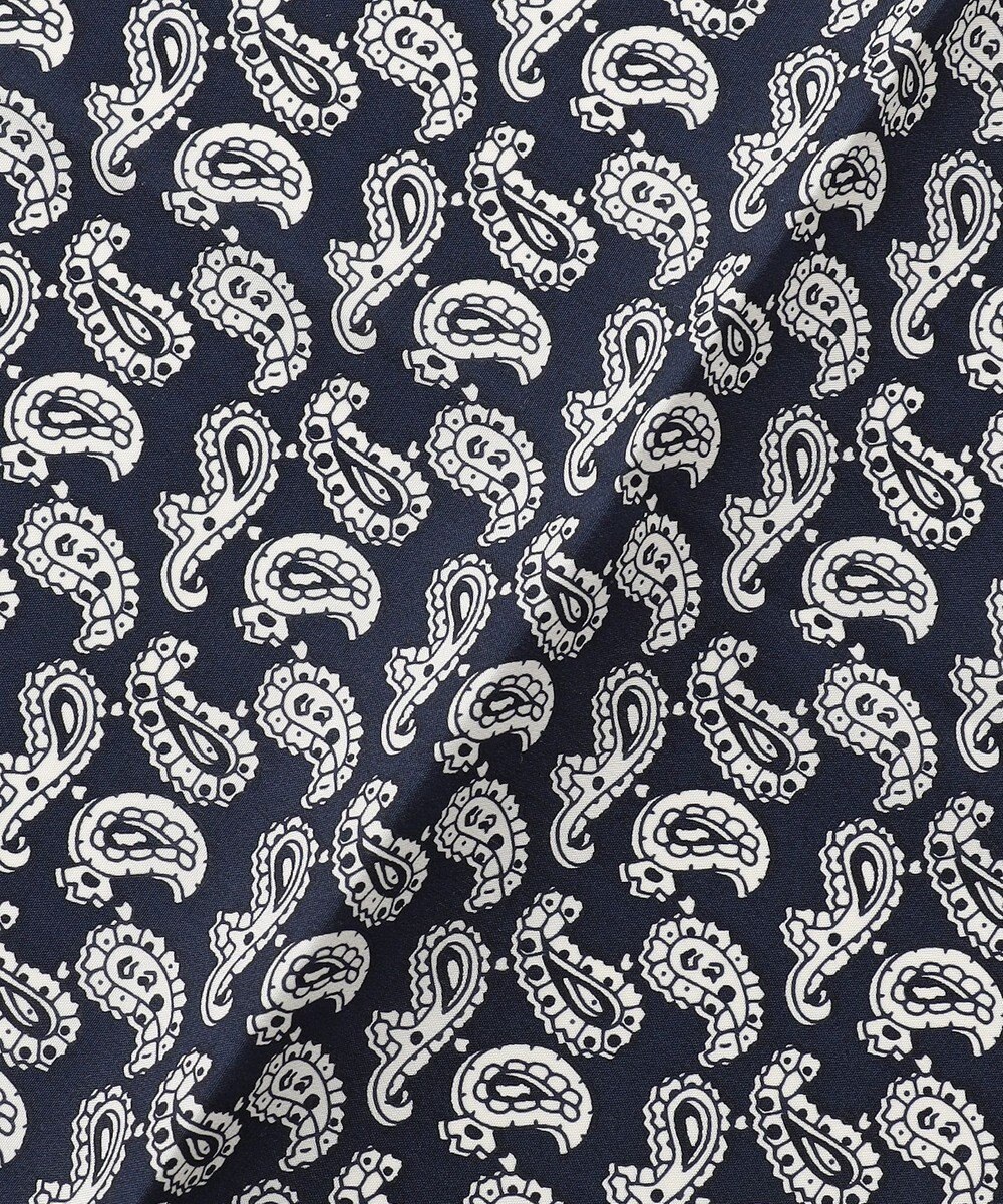 J.PRESS MEN ハンドプリントペイズリー チーフ 