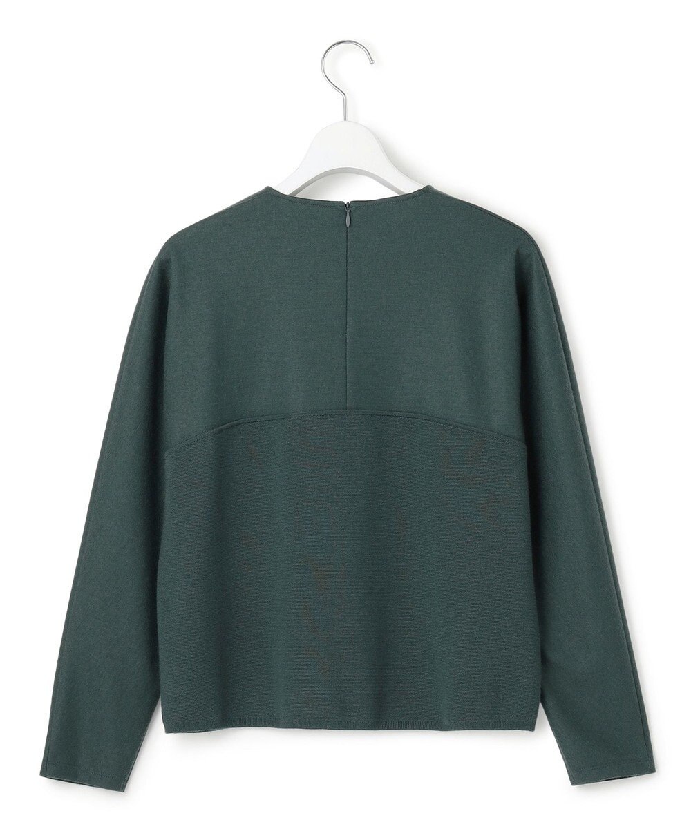 23区 S 【洗える】ウールミルドジャージー ビスチェライクコンビ カットソー 