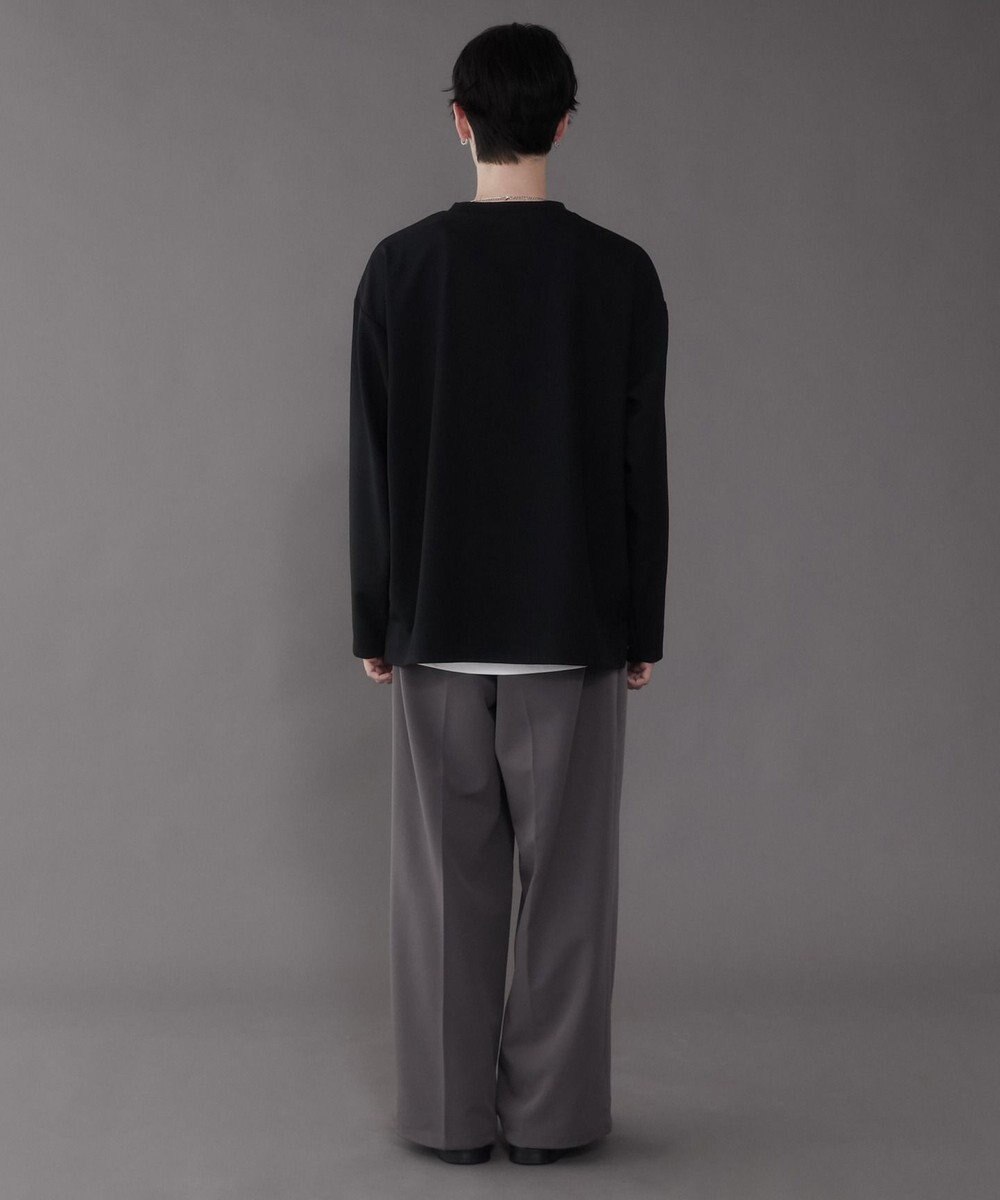 WEGO 【セットアイテム/軽量/シワにならない】ドライポリアンサンブルプルオーバーシャツ（LS） 