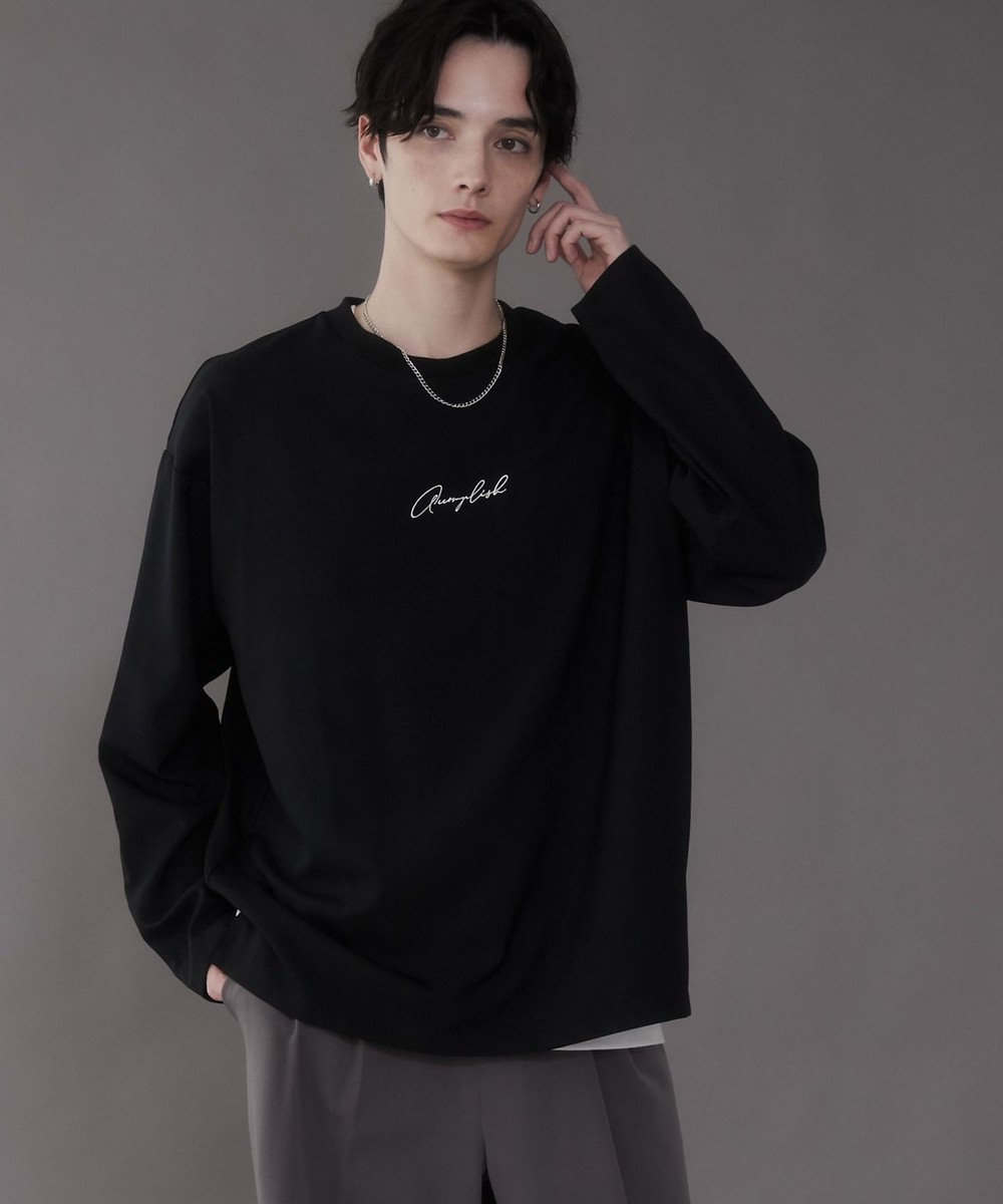 WEGO 【セットアイテム/軽量/シワにならない】ドライポリアンサンブルプルオーバーシャツ（LS） 