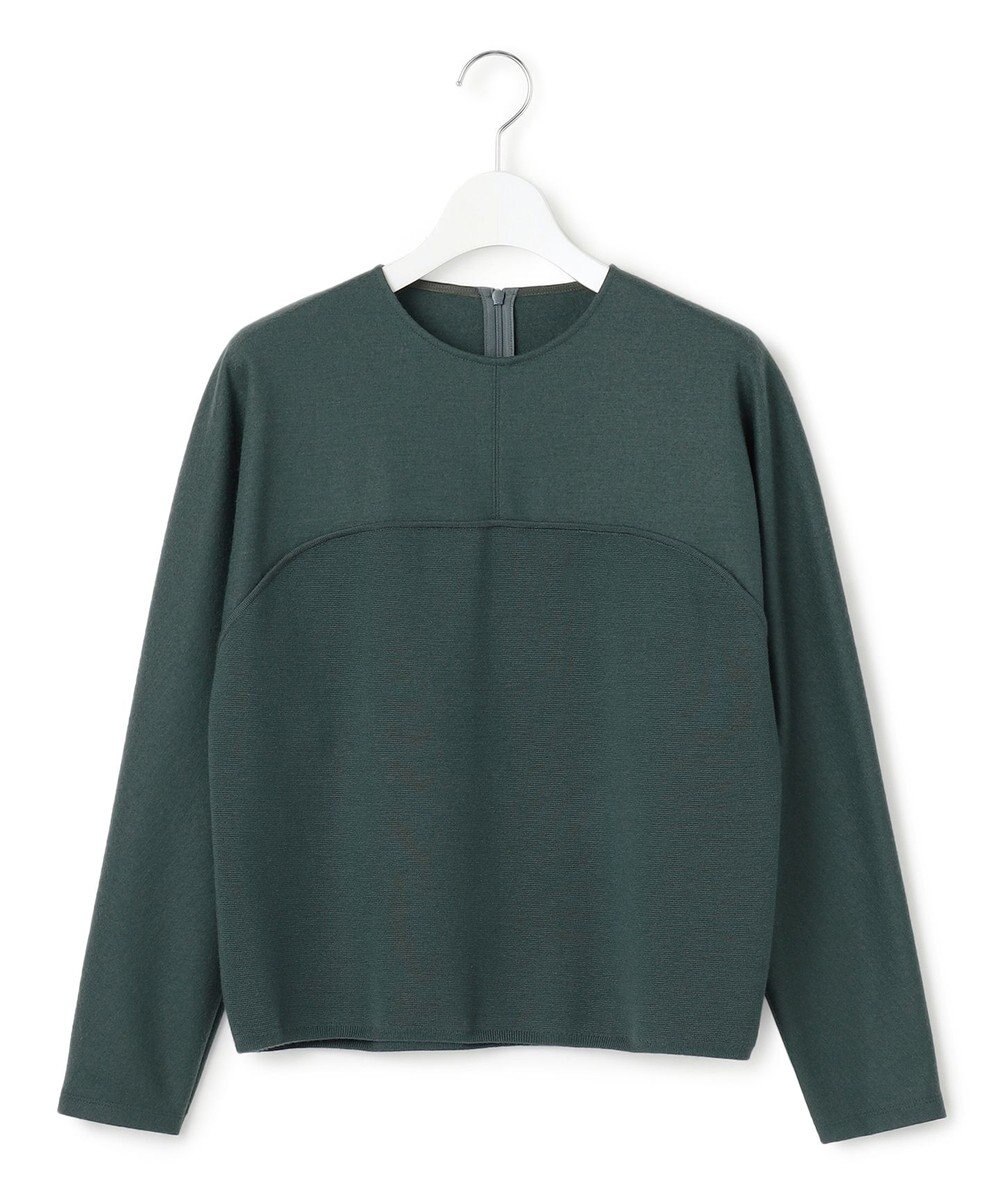 23区 【洗える】ウールミルドジャージー ビスチェライクコンビ カットソー 