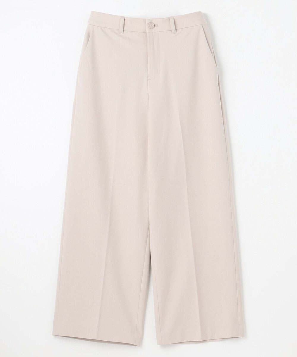 ANY L 【ウエストゴム/リントラク加工/裏起毛/ストレッチ】シークレットウォーム　ワイドパンツ 