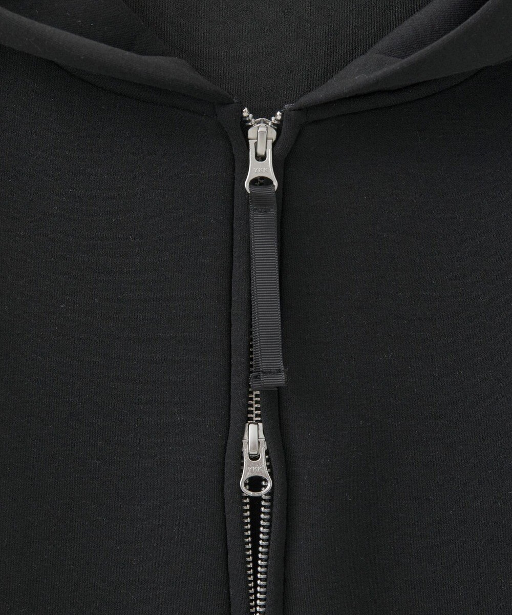 earth music&ecology 【軽量】ダンボールニットフーディーブルゾン 