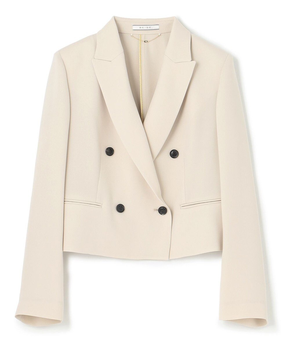 BEIGE， OAK / ダブルジャケット 