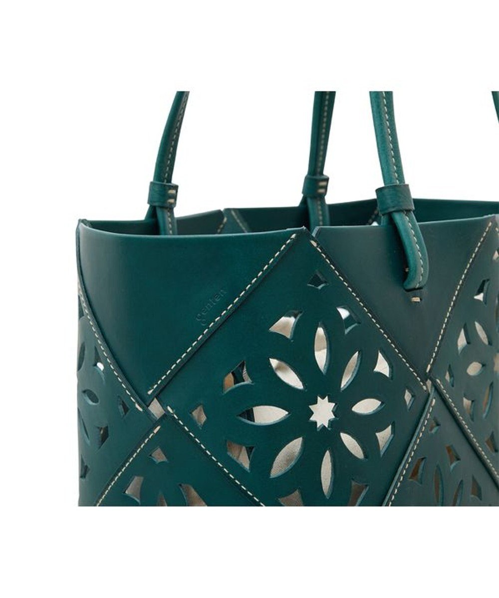 genten サスカットバスケット手提げバッグ＜LL＞ 