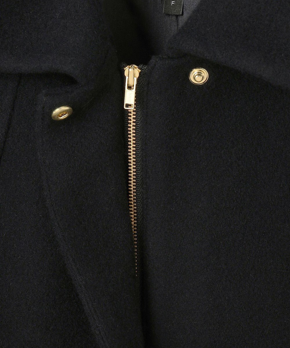 J.PRESS YORK STREET 【WOMEN】2wayショートウールアンゴラビーバー コート 