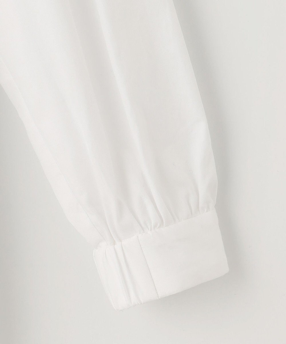 UNFILO 【GLOW 6月号掲載/洗える】ラッフルカラーブラウス 