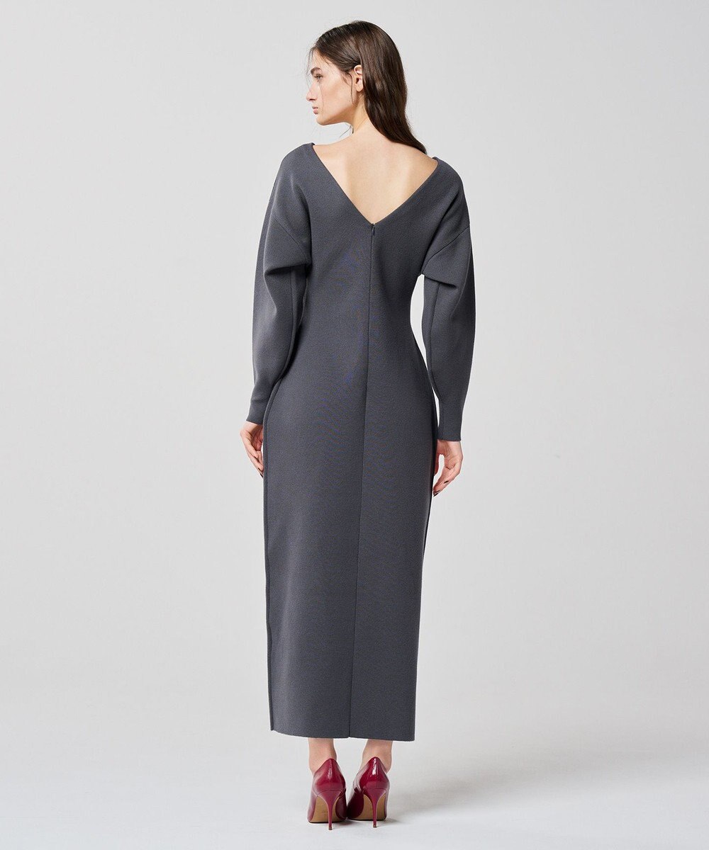 uncrave シルキーニット ワンピース（uncrave WHITE） 