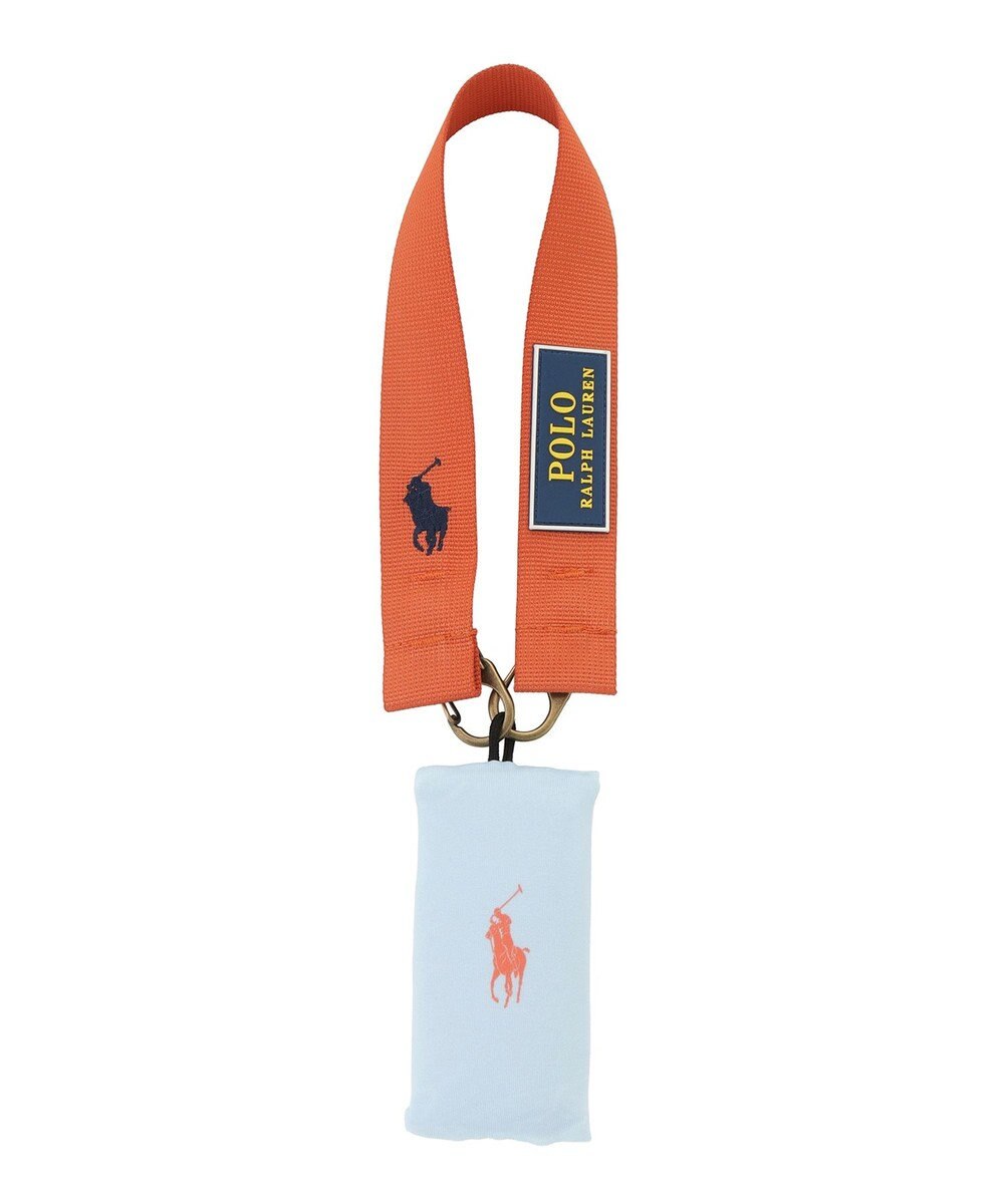 MOONBAT POLO RALPH LAUREN(ポロ ラルフローレン)ポロポニー ポケッタブル レインバッグ Mサイズ 無地 ストラップベルト付き 