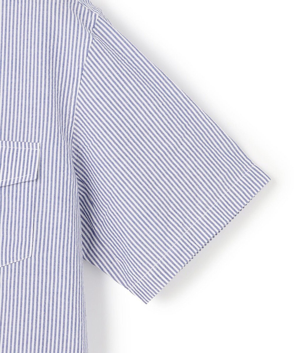 J.PRESS MEN 【WEB・一部店舗限定】シアサッカー ストライプシャツ / B.D. 