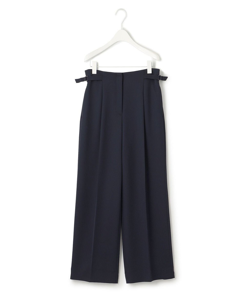 ICB 【2WAY・WEB限定・洗える】シルフィルダブルクロス サスペンダーパンツ 