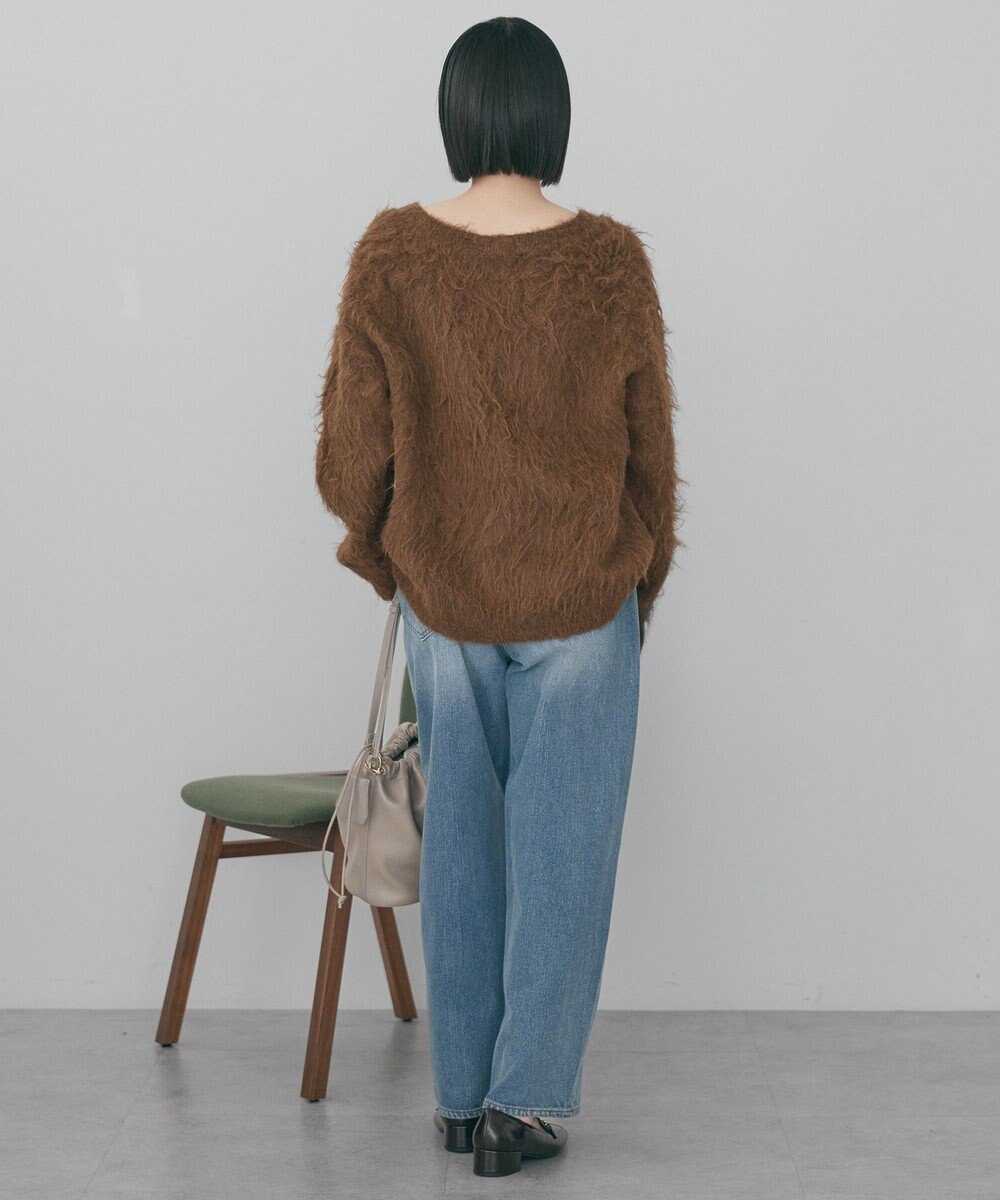 AMERICAN HOLIC 起毛シャギールーズニットプルオーバー 