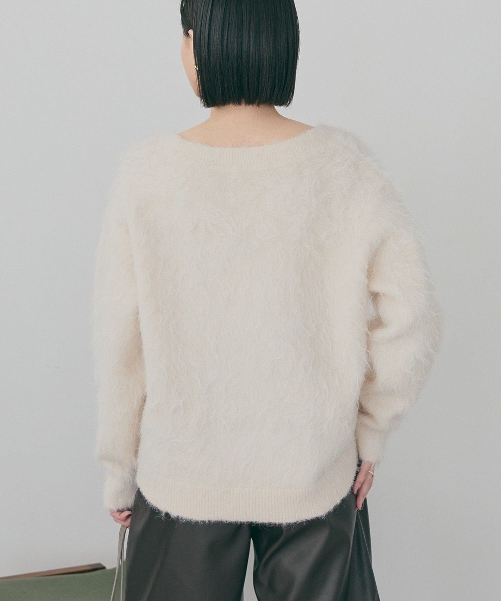 AMERICAN HOLIC 起毛シャギールーズニットプルオーバー 