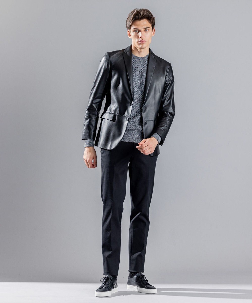 JOSEPH HOMME ライトラムナッパレザー　ジャケット 