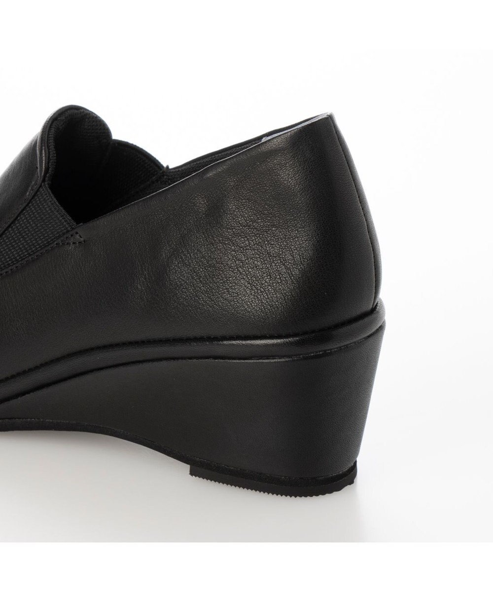 MODE ET JACOMO <D'ICI>ウェッジヒールサイドゴアスリッポンシューズ 