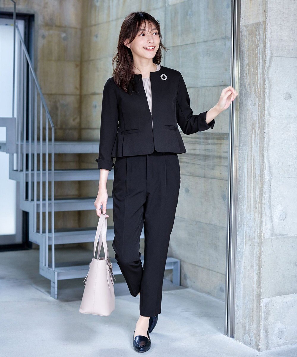 Tiaclasse ガラスサークルブローチ 