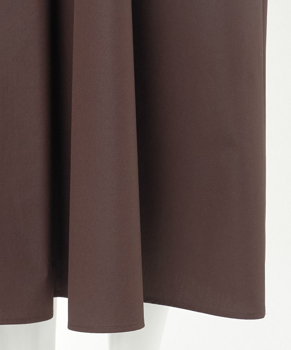 23区 【R(アール)】ルミナスコットン フロントフリル ワンピース 